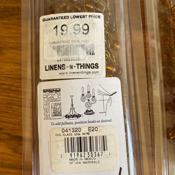 NWT SIMMERING GARLAND 72” (2 included) - Picture 4 of 6